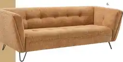 IN.HOUSE 3-Zitsbank Sontino okergeel aanbieding