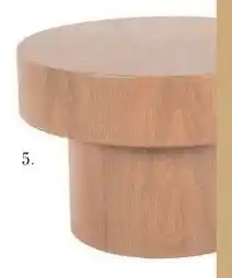 IN.HOUSE Bijzettafel Bobbie lichtbruin aanbieding