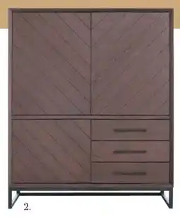 IN.HOUSE Opbergkast Baltara large coffee aanbieding