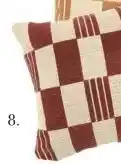 IN.HOUSE Sierkussen Twist bordeauxrood aanbieding