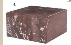 IN.HOUSE Salontafel Dice rood marmer aanbieding