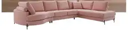 IN.HOUSE Hoekbank links Renato roze aanbieding