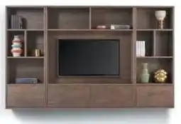 IN.HOUSE TV-kastenwand Hatonia dark mango aanbieding