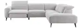 IN.HOUSE Hoekbank links met relax Escorial grijs aanbieding