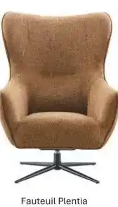IN.HOUSE Draaifauteuil Plentia okergeel aanbieding