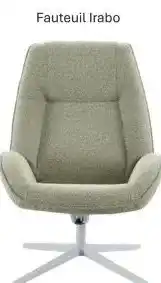 IN.HOUSE Draaifauteuil Irabo groen aanbieding