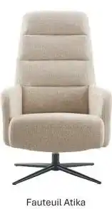 IN.HOUSE Draaifauteuil Atika beige aanbieding