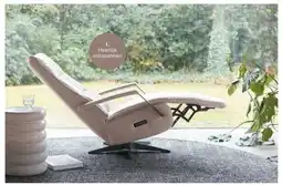 IN.HOUSE Relaxfauteuil Dalero S beige aanbieding