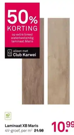 Karwei Laminaat XB Maris aanbieding