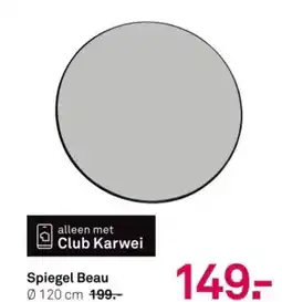 Karwei Spiegel Beau aanbieding