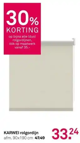Karwei KARWEI rolgordijn aanbieding
