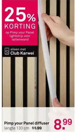 Karwei Pimp your Panel diffuser aanbieding