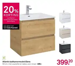 Karwei Atlantic badkamermeubel Elena aanbieding