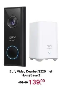 Karwei Eufy Video Deurbel S220 met HomeBase 2 aanbieding