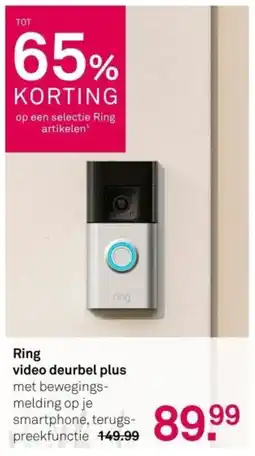 Karwei Ring video deurbel plus aanbieding