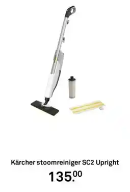 Karwei Kärcher stoomreiniger SC2 Upright aanbieding