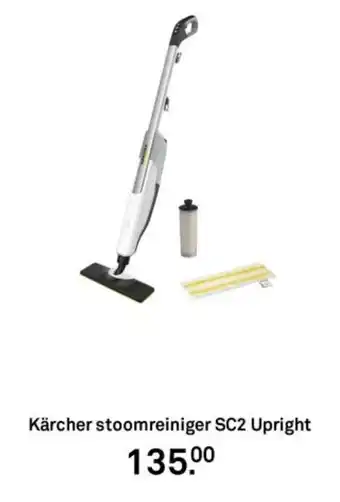 Karwei Kärcher stoomreiniger SC2 Upright aanbieding