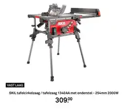 Karwei SKIL tafelcirkelzaag/tafelzaag 1340AA met onderstel 2000W aanbieding