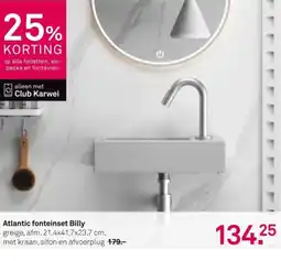 Karwei Atlantic fonteinset Billy aanbieding