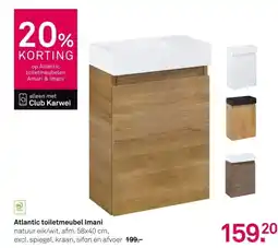 Karwei Atlantic toiletmeubel Imani aanbieding