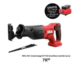 Karwei SKIL 20V reciprozaag 3471CA brushless aanbieding