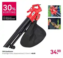 Karwei CMI bladblazer aanbieding