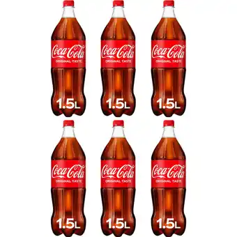 Albert Heijn Coca-Cola Original taste 1,5L 6-pack aanbieding