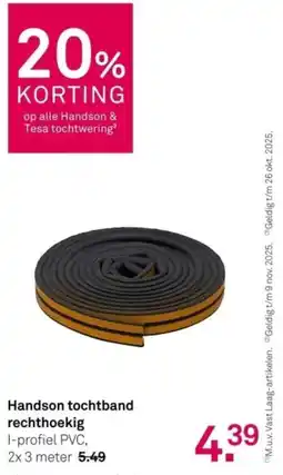 Karwei Handson tochtband rechthoekig aanbieding