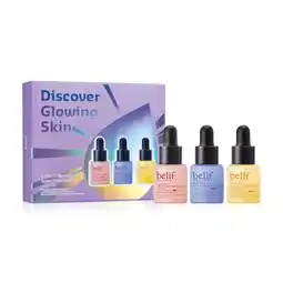 Douglas belif Discover glowing serum mini kit aanbieding