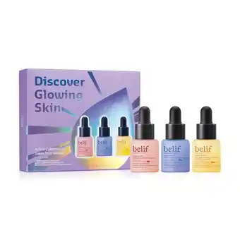 Douglas belif Discover glowing serum mini kit aanbieding