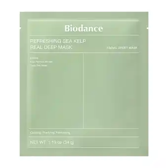 Douglas Biodance Radiant Vita Niacinamide Real Deep Mask aanbieding
