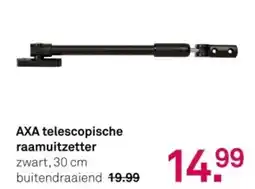 Karwei AXA telescopische raamuitzetter aanbieding
