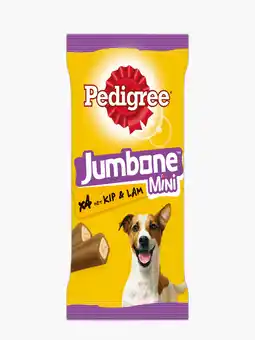 Flink Pedigree Jumbone Mini Kauwstaaf 4st aanbieding
