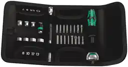 Conrad Wera Kraftform Kompakt Zyklop 05051045001 Dopsleutel-bitinzetset Metrisch 1/4 (6.3 mm) 26-delig aanbieding