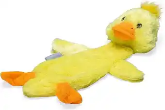 Intratuin Beeztees knuffel Flatino kuiken Piep 40 x 23 x 9 cm aanbieding