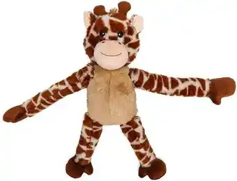 Intratuin Beeztees knuffel giraf Jungle 40 x 23 x 14 cm aanbieding