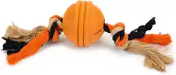 Intratuin Beeztees speelbal Sumo Fit Ball oranje 31,8 x 7,9 x 7,9 cm aanbieding