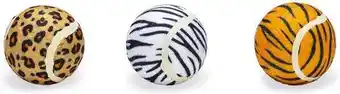Intratuin Beeztees speelbal Jungle D 6 H 6 cm 3 stuks aanbieding