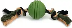 Intratuin Beeztees speelbal Sumo Fit Ball groen 31,8 x 7,9 x 7,9 cm aanbieding