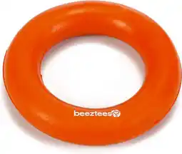 Intratuin Beeztees speelring Massief oranje D 9 cm aanbieding