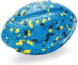 Intratuin Beeztees rugbybal Algo blauw 13 x 7,5 x 7,5 cm aanbieding