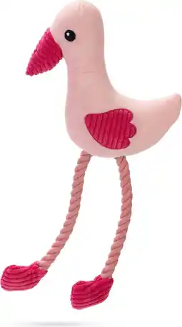 Intratuin Beeztees knuffel Flamingo Flami 39,5 x 19,5 x 6 cm aanbieding