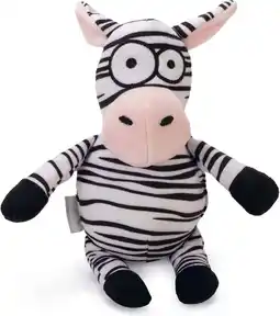 Intratuin Beeztees knuffel zebra Yip 25 x 12 x 9,5 cm aanbieding
