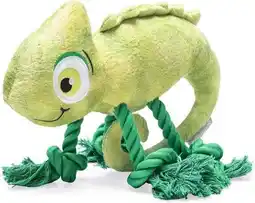 Intratuin Beeztees knuffel kameleon Kodi Jungle 28 x 22 x 7 cm aanbieding