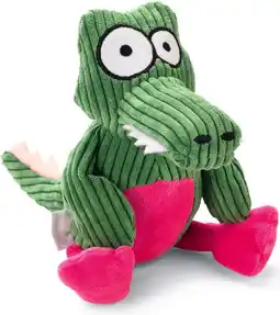 Intratuin Beeztees knuffel krokodil Krok 25 x 13 x 9 cm aanbieding