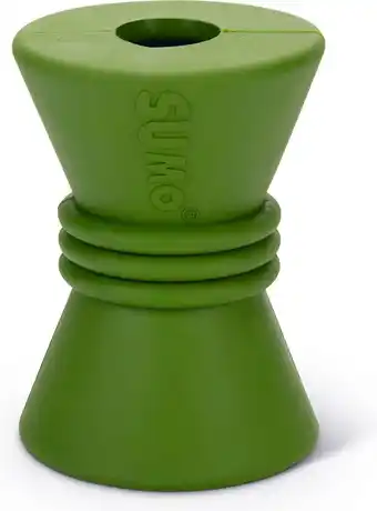 Intratuin Beeztees kauwspeelgoed Sumo Play Diabolo groen D 7 H 10 cm aanbieding