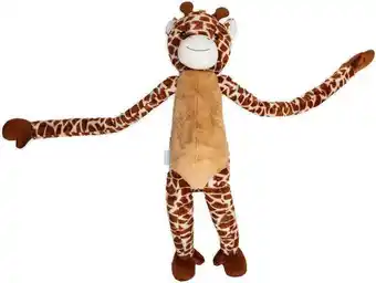 Intratuin Beeztees knuffel giraf XL Jungle 85 x 27 x 20,5 cm aanbieding