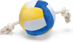 Intratuin Beeztees volleybal met touw 33 x 19 x 19 cm aanbieding
