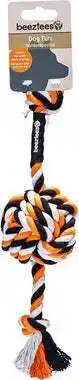 Intratuin Beeztees flostouw met bal Bari 27 x 7 x 7 cm aanbieding