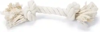 Intratuin Beeztees flostouw met 2 knopen small 21 x 4,5 x 4,5 cm aanbieding